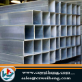 40x40mm Carbon steel hot dipped galvanized square pipe